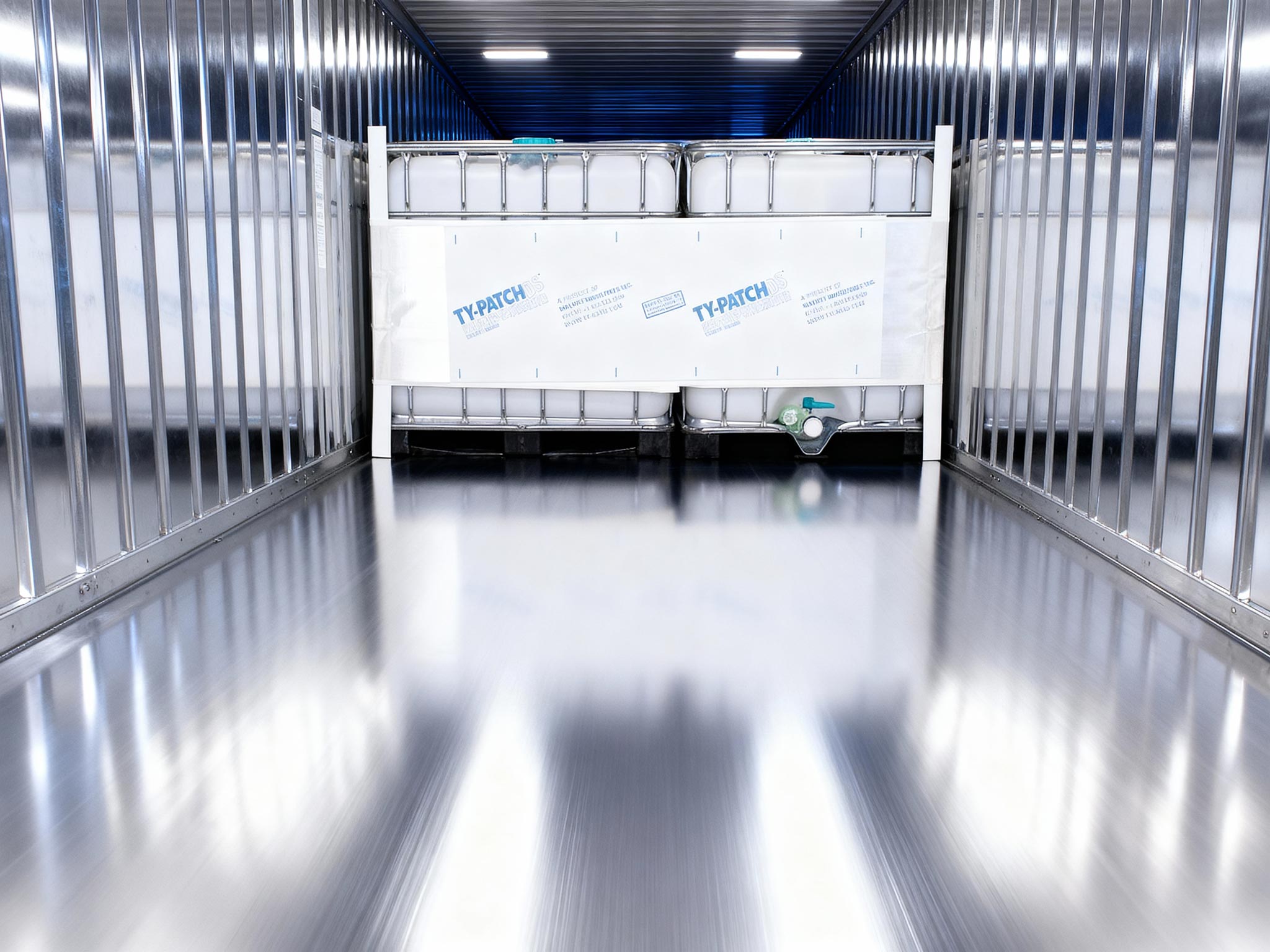 Ty-Gard barrier in a dry container