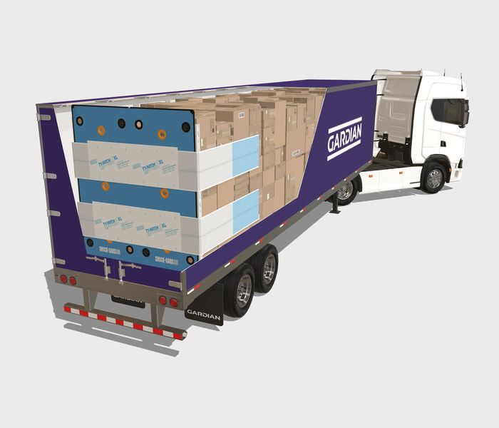 Loose Cases Intermodal Trailer
