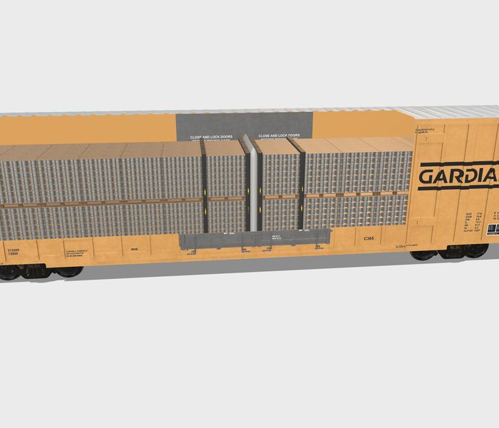 Palletized Cans for Trailer